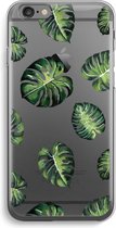 Case Company® - iPhone 6 / 6S hoesje - Tropische bladeren - Soft Cover Telefoonhoesje - Bescherming aan alle Kanten en Schermrand