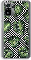 Case Company® - Xiaomi Redmi Note 10S hoesje - Geometrische jungle - Soft Cover Telefoonhoesje - Bescherming aan alle Kanten en Schermrand