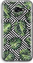 Case Company® - Samsung Galaxy A5 (2017) hoesje - Geometrische jungle - Soft Cover Telefoonhoesje - Bescherming aan alle Kanten en Schermrand