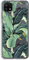 Case Company® - Samsung Galaxy A22 5G hoesje - Bananenbladeren - Soft Cover Telefoonhoesje - Bescherming aan alle Kanten en Schermrand