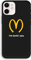 Case Company® - iPhone 12 hoesje - I'm lovin' you - Biologisch Afbreekbaar Telefoonhoesje - Bescherming alle Kanten en Schermrand