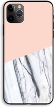 Case Company® - iPhone 11 Pro Max hoesje - A touch of peach - Biologisch Afbreekbaar Telefoonhoesje - Bescherming alle Kanten en Schermrand
