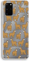 Case Company® - Samsung Galaxy S20 Plus hoesje - Alpacas - Soft Cover Telefoonhoesje - Bescherming aan alle Kanten en Schermrand