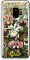 Case Company® - Samsung Galaxy S9 hoesje - Haeckel Orchidae - Soft Cover Telefoonhoesje - Bescherming aan alle Kanten en Schermrand