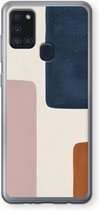 Case Company® - Samsung Galaxy A21s hoesje - Geo #5 - Soft Cover Telefoonhoesje - Bescherming aan alle Kanten en Schermrand