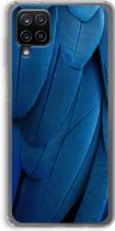 Case Company® - Samsung Galaxy A12 hoesje - Pauw - Soft Cover Telefoonhoesje - Bescherming aan alle Kanten en Schermrand