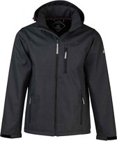 BJØRNSON Berk Softshell Jacket 4 Seasons Homme - Coupe-vent - Taille S - Anthracite