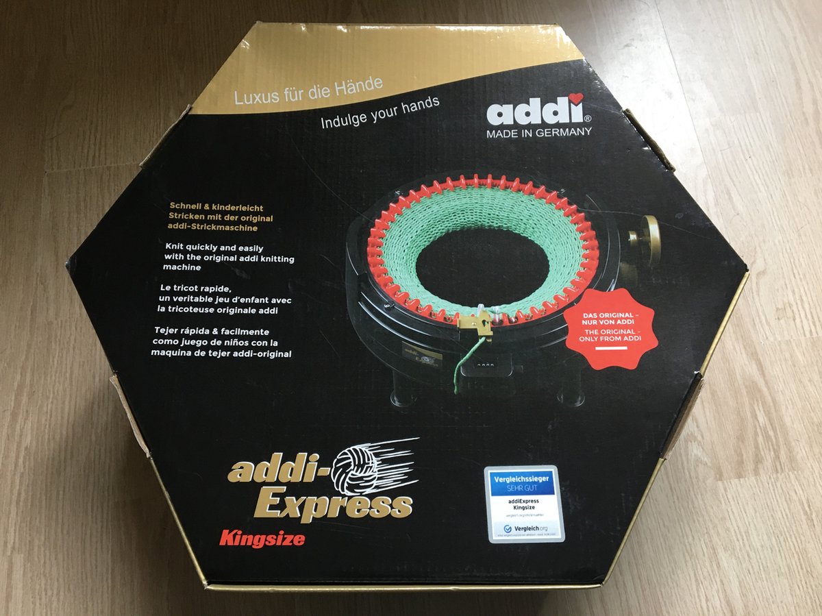 Addi kingsize breimachine Rode ring - www