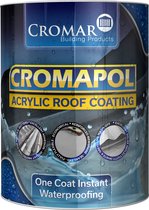 Cromar - Cromapol - Waterdichte Coating met Vezels - Grijs