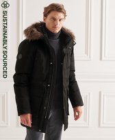 Superdry Code Everest Down Parka Heren Jas - Maat L