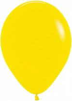 ballonnen helium 30 cm geel 8 stuks