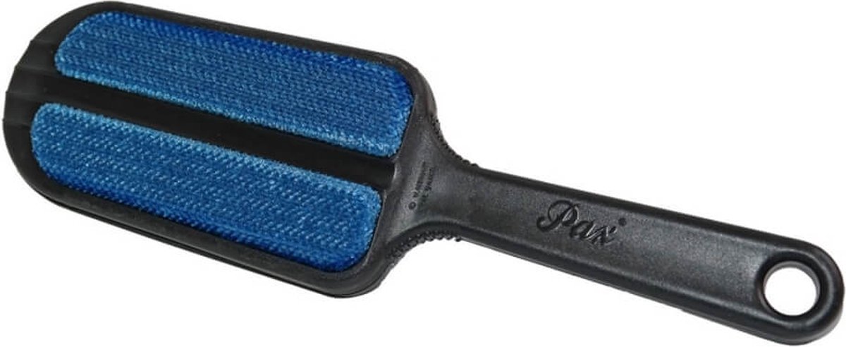 Pax Kledingborstel Zwart-Blauw - Verwijderd haren en pluisjes van kleding, meubels, autobekleding, krabpalen