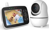 Babyfoon - 3.5 inch Babyfoon met Camera - Baby Camera - Baby Monitor - Wit