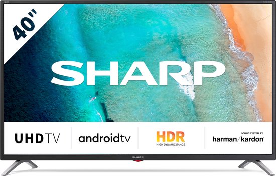 Sharp Aquos 40BL3 - 40inch - 4K LED - Android TV - 2020 | bol.com