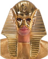 verkleedmasker Farao goud one-size