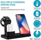 Pro-Care Excellent Quality™ Qi 3-in-1 Draadloze IOS, Android universele Wireless Oplader - Universele Wireless Charger voor iPhone, iWatch en Airpods Pro - Ook voor Android telefoons - USB-C Quick Charge Lader
