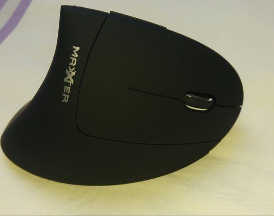 Hoe dan ook bank Ontvangst Maxxter ergonomic Wiireless optical mouse | bol.com