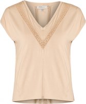 IVY BEAU Uta Jersey Shirt - Sand - maat 38