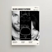 Silver Linings Playbook Poster - Minimalist Filmposter A3 - Silver Linings Playbook Movie Poster - Silver Linings Playbook Merchandise - Vintage Posters - 3