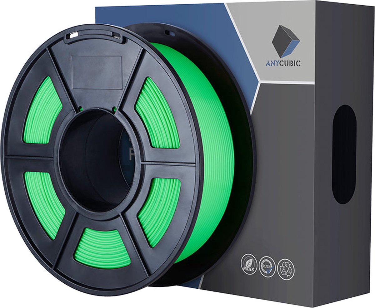 Anycubic Groen 1.75mm PLA 3D Printer Filament 1KG