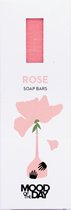 The Cool Projects - Mood of the Day - Soap Bars - Rose - Box of 3 x 50g