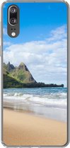 Geschikt voor Huawei P20 hoesje - Strand - Tropisch - Hawaii - Siliconen Telefoonhoesje