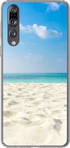 Geschikt voor Huawei P20 Pro hoesje - Tropisch - Strand - Zee - Siliconen Telefoonhoesje