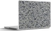 Laptop sticker - 17.3 inch - Grijs - Graniet - Keien - 40x30cm - Laptopstickers - Laptop skin - Cover
