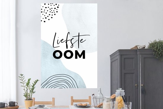 Affiche Proverbes - Citations - 'Cher oncle' - 120x180 cm XXL