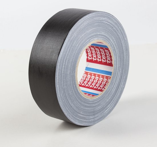 tesa 53949-00000-02 Textieltape tesa Gaffer tape Zwart (l x b) 50 m x 50 mm  1 stuk(s) | bol.com