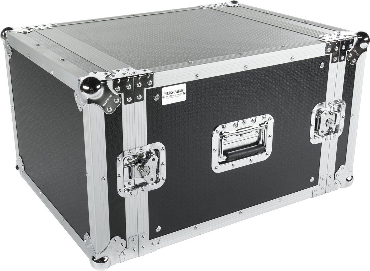 MUSIC STORE 19" DD Pro case 8HE 9mm hout , 520mm - 19ö racks