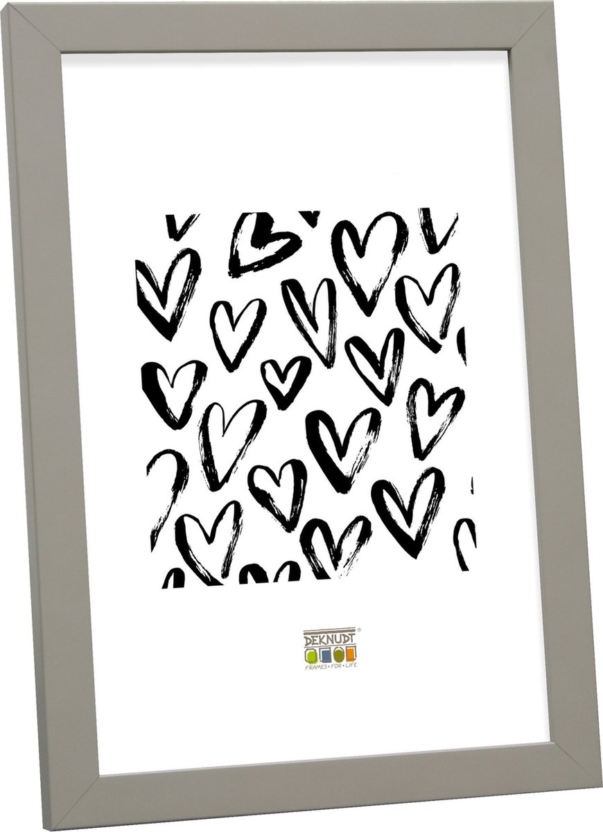 Deknudt Frames fotolijst S40RK7 - grijs - voor foto 10x15 cm