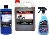 ProNano | Pro Nano Detailing Pakket | Nano Technologie | Uw voertuig altijd in perfecte schone staat! | ProNano Plus 5L | ProNano Diamond Nano Wax 1L | ProNano Detailing Wax 750ml | ProNano Detailing Wax 750ml