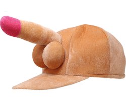 Fiestas Guirca Vrijgezellenfeest pet met penis - piemel petje - onze size - voor volwassenen