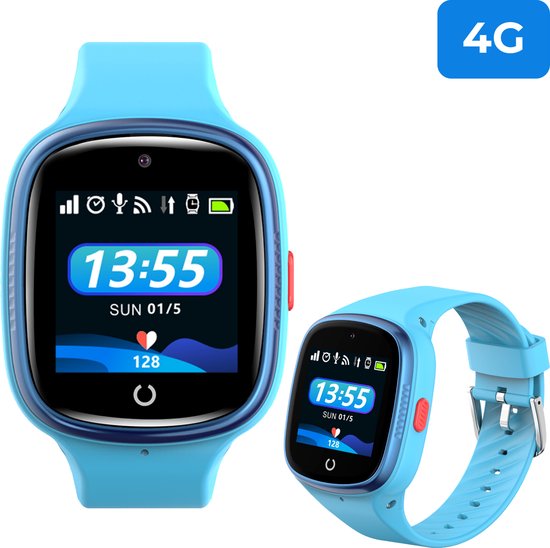 VTech KidiZoom Smartwatch DX2 Blauw - Montre Enfant - 5 à 13 Ans - Blauw
