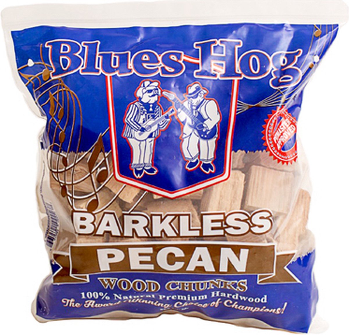 Blues Hog Barkless Pecan chunks 1,9 kg - Rookhout - Smoke wood - Barbecue rookhout