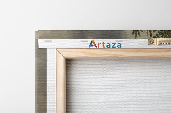 Artaza Toile Peinture Le Taureau - Paulus Potter - 90x60 - Art - Impression sur Toile