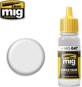 AMMO MIG 0047 White - Satin - Acryl Verf flesje