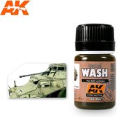 Wash For Afrika Korps Vehicles - 35ml - AK-Interactive - AK-066