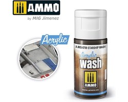 AMMO by Mig Jimenez Modelbouwdecoratie - MIG 0709 Acrylic Wash Starship - 15ml Effecten potje