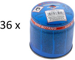 Butaangas - Gas - 36 stuks - VOORDEEL PAKKET - CE KEURMERK - Gasfles - 190g - 330 ML - Babygas - Gasflessen - UNIVERSEEL - OVERAL OP TE GEBRUIKEN - BESTSELLER