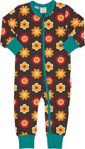 Maxomorra onesie baby Flower maat 74-80