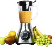 Cecotec™ Smoothie Blender - Nutribullet - 1,8 Liter - Roestvrij staal - Blender to go - 1300W - Zilver