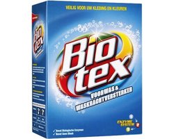 Biotex Voorwas en waskrachtversterker Waspoeder - 4 kg
