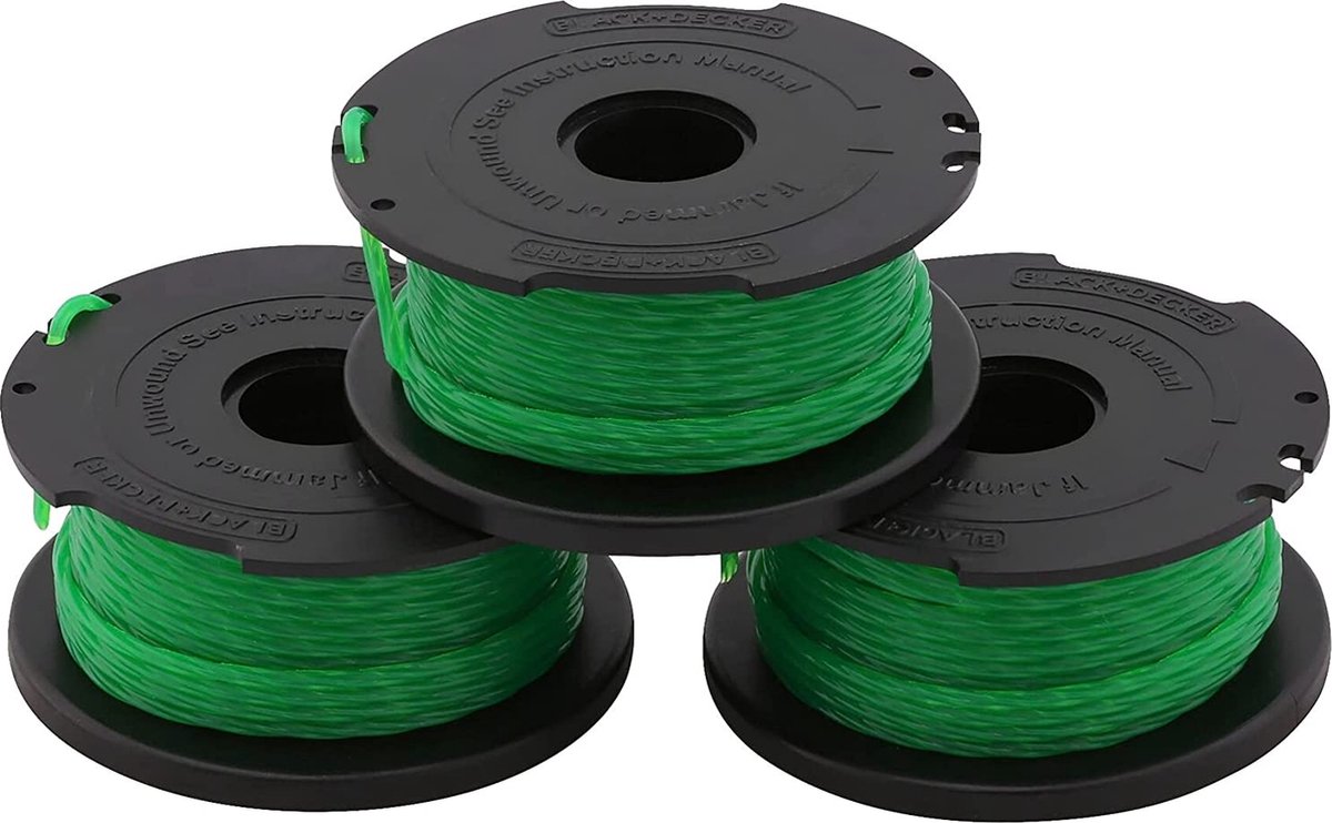 BLACK+DECKER Dubbel AFS spoel A6486-XJ, 6m 3 stuks