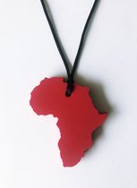 Bijtketting - Kauwketting - Afrika (rood)