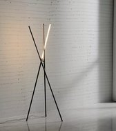 Bol.com LedSfeer™ Moderne Dimbare Led Vloerlamp met warm en koud wit licht - staande lamp - sfeer lamp - hoek verlichting aanbieding