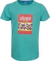 Someone T-shirt jongen dark mint maat 98