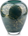 Cristie Vaas Groen Marmer - 21 cm