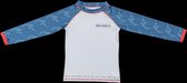 Ducksday - UV Zwemshirt - lange mouw - voor kinderen - unisex - Straya - 146/152 - 12 jaar - rashguard